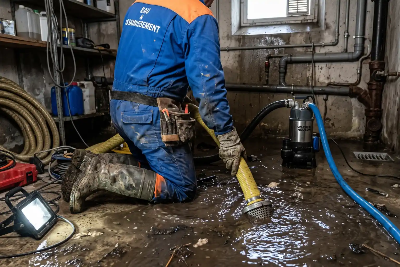Pompage & urgence inondation